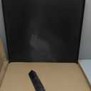 Firebacks for Fireplace-Stainless Steel Fireback with Adjustable Feet, 27" x 27" Fireplace Heat Reflector, Fireplace Back Plates, Painted Black Heat-Resistant Material for Wall Protection