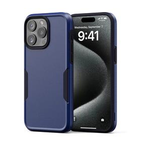 NTG【2023 New Designed for iPhone 15 Pro Max Case, Heavy-Duty Tough Slim Shockproof [2 Layer Structure][Military Grade Protection] Phone Case for iPhone 15 Pro Max(6.7 Inch), Cobalt Blue, Pack Of 5
