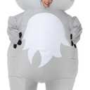 Arokibui Inflatable Costume Adult Funny Blow up Halloween Costume Fancy Dress Cosplay Party Christmas Halloween Suit