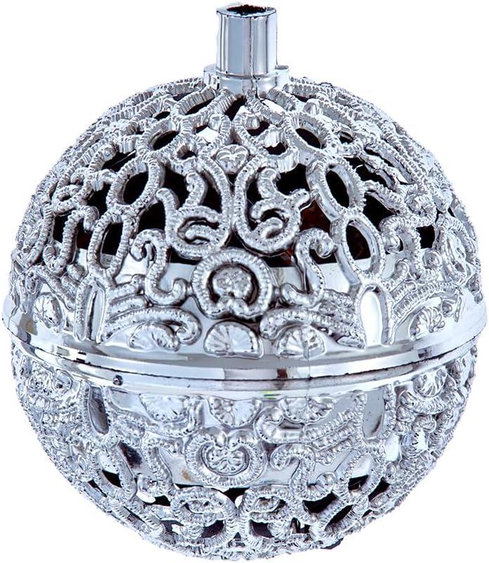 Silver Chirping Bird Ornament Battery-Operated with Sensor