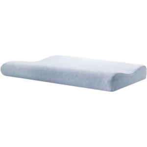 Memory Foam Pillow Neck Thin Pillow for Pillow(50x30cm Blue)