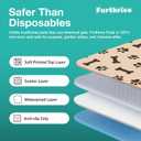 Furthrive Washable Pee Pads for Dogs with Pheromone Attraction, Reusable Puppy Pads, Waterproof Non-Slip Training Pad, 31.25 × 27.25 in, Pet-Friendly for Crates, Apartments, Puppy Supplies (One Unit)