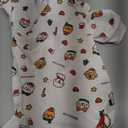 BAEJMJK Cute Christmas Dog Pajamas Stretchy Xmas Boy Girl Dog Clothes with D-Ring Holiday Pet Puppy Outfit Comfortable Warm Dogs Jumpsuit for Small Dogs Cats(White, Medium)