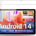 Screen Protector for DigiLand R11 11inch, HD Tempered Glass,9h Hardness,Scratch,Anti-Fingerprin,Tempered Glass Film Guard for DigiLand Tab R11[2 Pack]