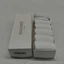 MAGIARTE Mens Athletic Cotton Quarter Crew Socks Moisture Wicking Odor Control Arch Support Compression Running Socks for men (11-14, Color#01 White (6 Pairs))