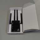 Dual Band  WiFi Extender, WiFi Booster, Cover up to 12880 sq.ft & 105 Devices, 1200Mbps WiFi Booster, Dual Band 2.4G and 5G, Wireless Repeater with Strong Penetrability, 4 Antennas