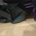 FVZZIN Walkers for Seniors with Seat, 2 in 1 Walker & Transport Chair,Purple