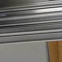 VEVOR Panel Track Blinds, Extendable Track from 45.8 in to 86 in W, Trimmable Panel Curtains Up to 96 in H, Vertical Blackout Panel Blinds for Sliding Doors, Patio Doors, Room Divider, Windows, Brown