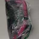 Snorkeling Gear for Adults Kids, Dry-Top Snorkel Set, 180Panoramic Wide View Diving Mask Breathing Freely Snorkel Mask for Snorkeling Scuba Diving Swimming Travel (A0-Black + Black Pink)