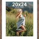 20x24 Picture Frame, Wooden Photo Frames with Tempered Glass, 1 Pack, 20x24 in