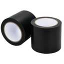 2 Rolls 4" x 108 Wrestling Mat Tape Heavy Duty Gym Carpet Seam Tape, 7 Mil Strong Adhesive PVC Mat Tape for MMA, BJJ, Grappling, Wrestling and Exercise Mats, Black