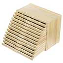 Vencer 12-Drawer Pine Artist Supply Storage Box - Effortlessly Organize and Store Pencils, Pens, Pastels, Markers, Brushes, and Tools with Adjustable Compartments and Generous Capacity, VAO-021