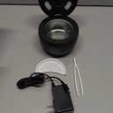 Upgraded Ultrasonic Retainer Cleaner Machine, 45kHz Ultrasonic Dentures Cleaner for Night Guards, Braces, Aligner, Toothbrush, Jewelry and More, 200ML Capacity, Black1