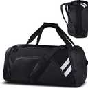 Gym Bags for Men/Women, 58L Large Sports Travel Duffel Bag with Shoes Compartment&Wet Pocket, Gym Workout Backpack, Weekender Bag Overnight Backpack for Travel