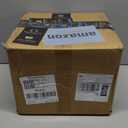 SQOWL 10 Inch Plant Pot - Ceramic Planter Pot with Drainage Hole and Saucer, Decorative Plant Pot for Indoor Outdoor Plants, Round Large Planter Flower Pot, Blue