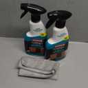 Weiman Cabinet and Wood Cleaner, Shine, Clean and Protect Spray - For Wood Cabinets, Furniture, Tables, Baseboards, Trim and more, 16 oz, 2 PACK with MicroFiber Towel