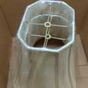 Glooglitter Set of 2 Bell Lamp Shade 6.25"x8" Top 11"x16" Bottom 12" High