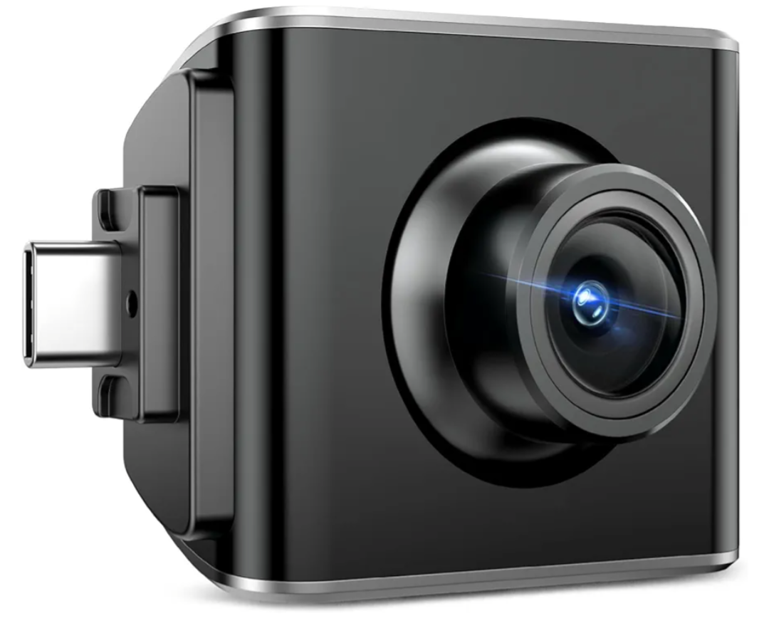 AZDOME 1080P Interior Cam Type-C Interface Cabin Camera for AZDOME M550 Pro-2CH/3CH Dash Cam