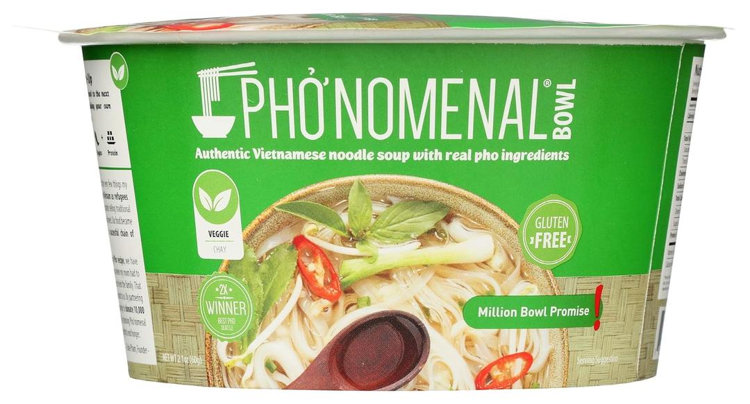 Pho'nomenal Pho Veggie Soup, 2.1 Oz, BBD 12/02/2026