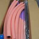 55" Trampoline for Kids with Enclosure, 440lbs Capacity Indoor & Outdoor Toddler Trampoline with Adjustable Gymnastics Bar & Toys, for Boys & Girls