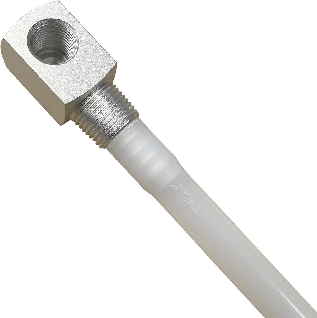 12" inch Fuel Withdrawal Standard Boat Gas Tank Tube,Universal Fuel Tank Pick up Tube,Adjustable Length Fuel Tube With Strainer