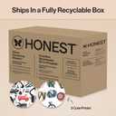 The Honest Company Comfort Dry Disposable Daytime Diapers for Sensitive Skin, Hypoallergenic, Big Trucks + All The Letters, Super Club Box Size 5 (27 lbs), 84 Count