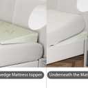 Extra Wide Wedge Pillow for Acid Reflux Relief,Mattress Wedge,Inclined Mattress Elevator,Bed Wedge Pillow for Sleeping,Gerd Snoring,Post Surgery (4" Height,Twin 39"x26"x4"), 4" Height-Twin size