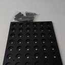 Geelin Halloween Tray and Racking Stand for 42 Large 2oz Syringes Lightweight Wooden Jelly Syringes Tray Holds for Jelly Drinking Game Holiday Halloween Party Supplies for Adults