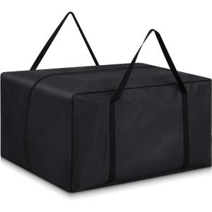 Tent Poles Bag Portable Long Storage for Party Tent with Handles Oxford Poles Carrying Bag for Storing Top Covers, Window Walls, Connectors, Black (31.5"x23.6"x15.8")