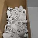 Hsei 5/10/40 Pack Baby Hangers with 10/20/80 Clips, Plastic Kids Pants Hangers for Nursery Closet Top and Bottom Clothes Hanger Set for Newborn Infant Toddler(120 Packs Total, White,10.6 Inch)