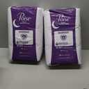 Poise Overnight Incontinence & Postpartum Pads for Bladder Leaks, 8 Drop Extra Coverage, 72 Count (2 Packs of 36)(Long)