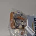 Women's RFID Blocking Checkered Wallet-PU Leather,9 Card Slots,Keychain|Compact Large Capacity,Minimalist Zipper Coin Pocket|Secure for Travel&Daily Use|Durable&Stylish Card/Cash/Organizer(brown)