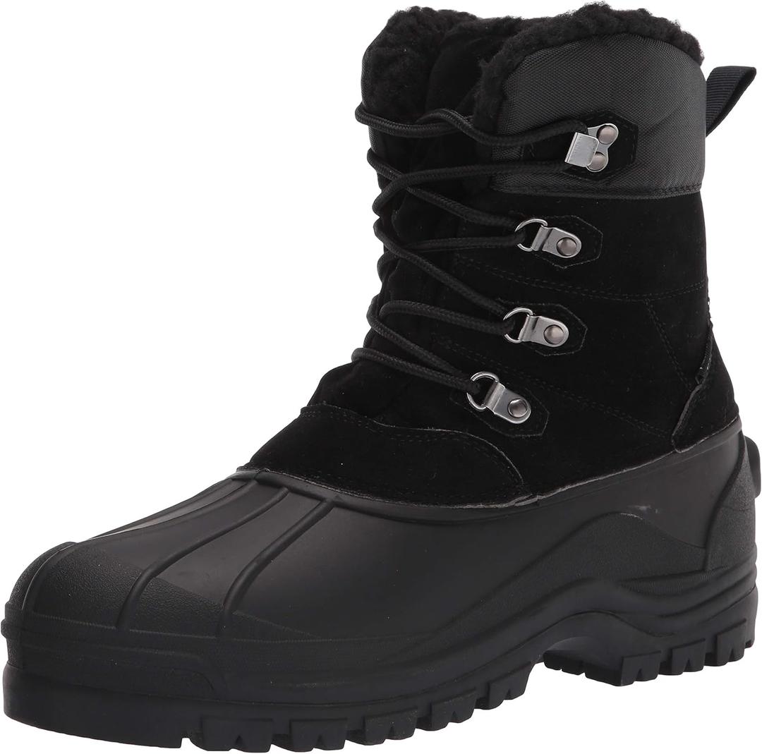 Arctix Men's Half Pipe Winter Boot (13, Black)