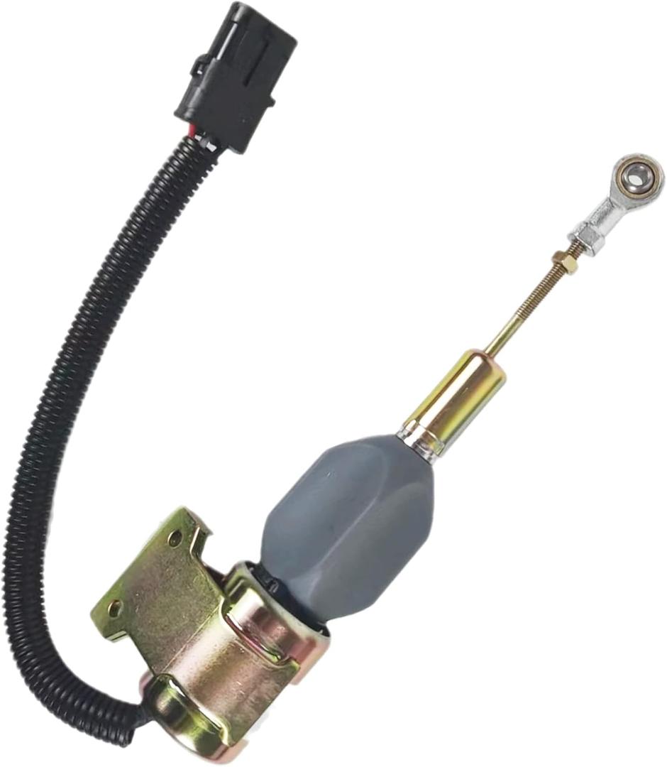 Fuel Shut Off 12V Solenoid Compatible With Cummins 3932529 3939700 3930658 3935431 SA-4756-12 SA-4891-12 J932529
