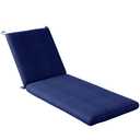 Codi Outdoor Chaise Lounge Chair Cushions, 80X26, Navy 1 Pack