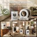 uahpet Pet Air Purifier, H13 HEPA Filter for Pet Hair, Dander & Odors, 2100 Sq Ft Coverage, Plug & Play No WiFi Required, Clog-Resistant Intake, Washable Pre Filter, Quiet 25dB