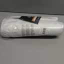 GORILLA GRIP Thick Memory Foam Toilet Rug for Bathroom, U Shaped Washable, Soft Absorbent Velvet Topside Floor Mats, Machine Wash, Cushioned Luxury Rugs for Bath Room, 22.5 x 19.5, White