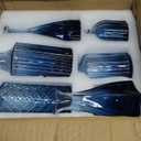 12Pcs Blue Glass Bud Vases Set, Small Vases for Flowers, Perfect for Centerpieces at Parties, Baby Showers, Weddings, Events, Graduation Season, Great Gifts for Office & Home Dcor