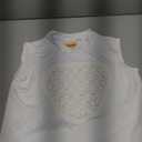 Dreammonkey 3T-9Y Toddlers Baseball Chest Protector Padded Compression Shirt Softball Lacrosse Rib Heart Sternum Guard (5T, White)