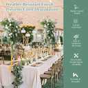 WellSign Over The Table Rod Stand with Clamps 31"-110" Length 31"-64" Height Adjustable Metal Table Hanging Decor Rod with Storage Bag for Gender Reveal Ceremony Party, Gold Table Balloon Arch Stand