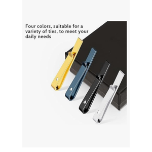 Brand: Roctee
4 Pcs Black & Silver Tie Clips, Tie Clip Black/Silver, Tie Clips for Men, Tie Pin Set for Business Wedding Anniversary and Daily Life