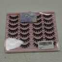 SQY Lashes Natural Cat Eye Lashes Wispy False Eyelashes Short - 14 Pairs, G80
