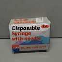 1ML Syringe, Lab Supplies Syringes 29G 5/16 Inch, Individually Wrapped, Pack of 100