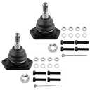 MYSMOT K5208 K6145 Front Upper & Lower Ball Joints for Chevrolet Malibu Blazer Impala S10 Monte Carlo LLV EL Camino GMC Jimmy Buick Lesabre Electra Regal Cadillac Fleetwood, Pack of 4