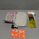 Face Paint Stencils Kit Includes Reusable Facial Painting Stencils, Sheets Tattoo Templates Stickers,  Brushes, Adhesive Gems,  Sponge for Halloween Festival Party Makeup