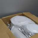 BESTVIP 700 PCS Silver Dinnerware Set for 100 Guests, Plastic Dinnerware Set for Party, Wedding, Christmas, Halloween, Include: 200 Plastic Plates, 100 Silver Silverware, 100 Cups, 100 Paper Napkins