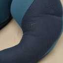 INFANZIA Chin Supporting Travel Neck Pillow, Comfortably Supports and Helps Support Head and Neck - Gifts for Toddler/Child/Kids, Blue