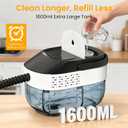 Pressurized Steam Cleaner 1.6L, 3-Level Adjustable Steamer for Cleaning, 10s Heat-Up, 2500W Handheld Steamer Cleaner for Home, Car, Kitchen, Floor, Multi-Surface Cleaning Machine, 22pcs Accessories
