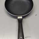 IMUSA 8in Bistro Aluminum Nonstick Fry Pan with Cool Touch Handle, Small Skillet for Eggs, Omelets, Sauteing, and Everyday Cooking, Black