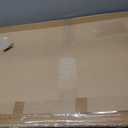 Awnings for Outside 47x48in, Door Awning, Brown Polycarbonate, 120x120cm/47x48in